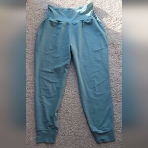 Ild Navy Teal High-Waisted Joggers